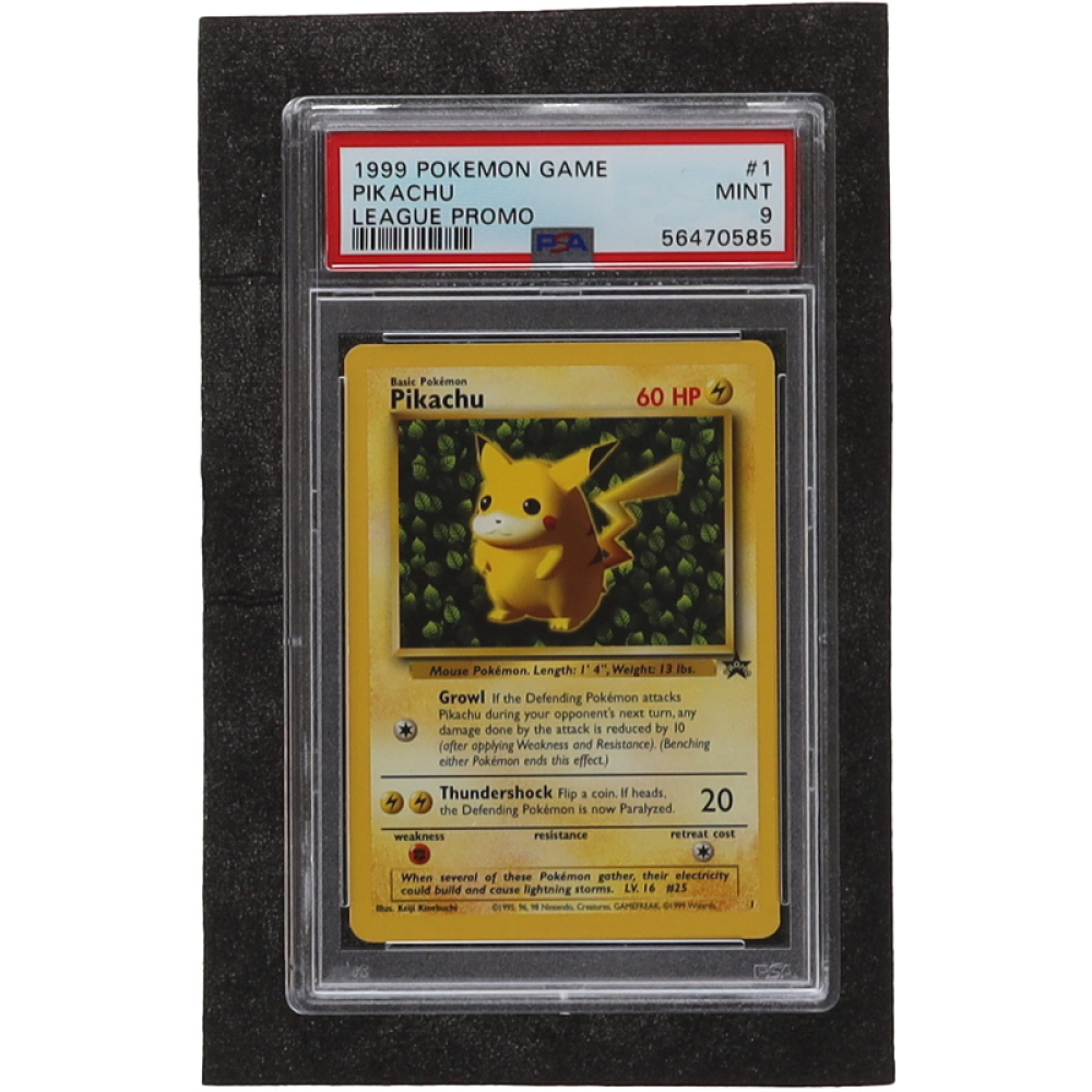 Pikachu Pokemon 1999 WOTC Promos #1 (PSA 9) | Pristine Auction