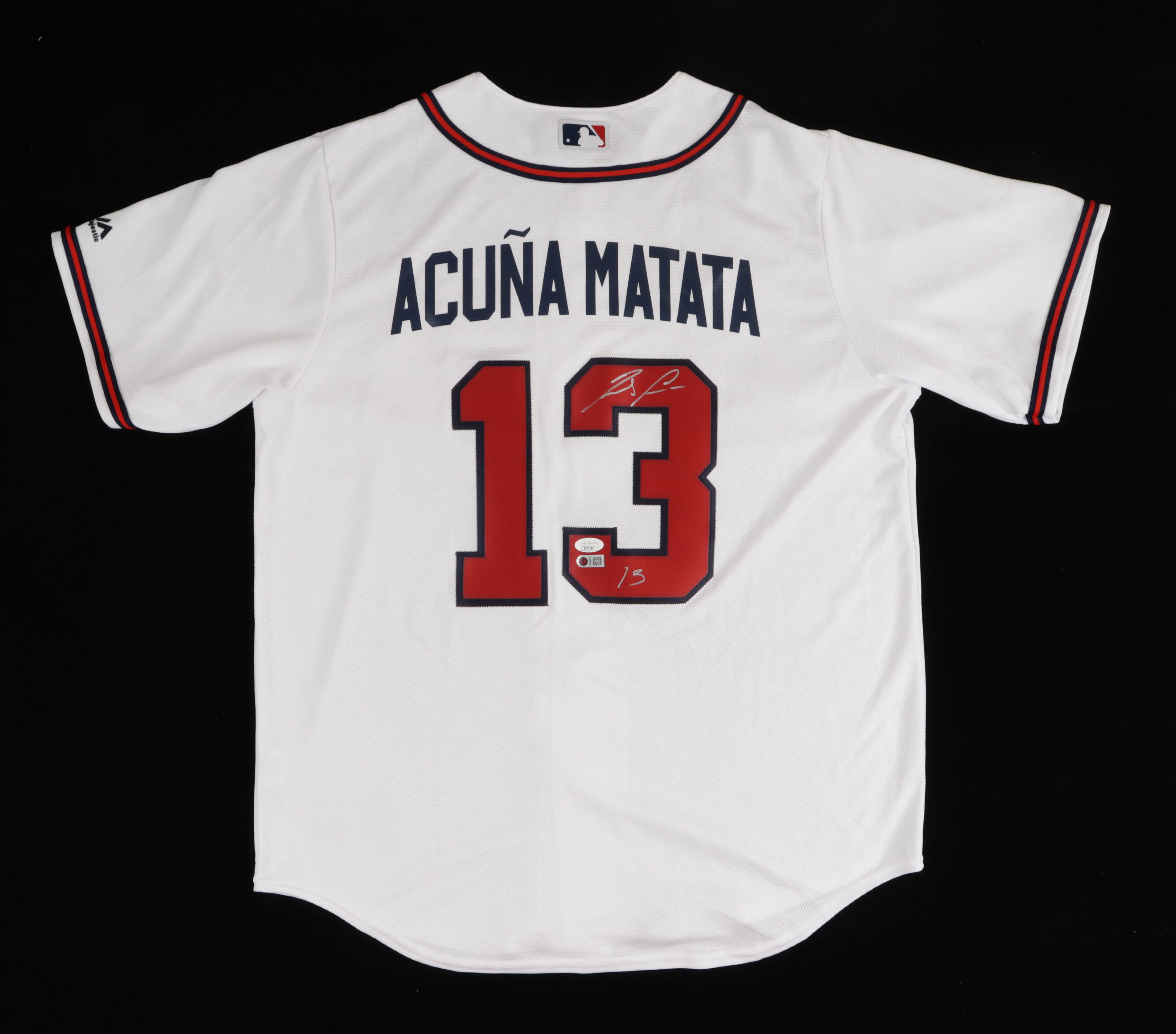 Ronald Acuna Jr. Signed Braves Jersey (JSA & Acuna Jr.) at PristineAuction.com Ronald Acuna Jr. Signed Braves Jersey (JSA & Acuna Jr.) at PristineAuction.com
