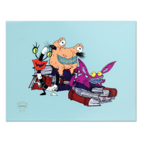 Nickelodeon "Aaahh!!! Real Monsters" LE 11x14 Sericel (Artova) at PristineAuction.com