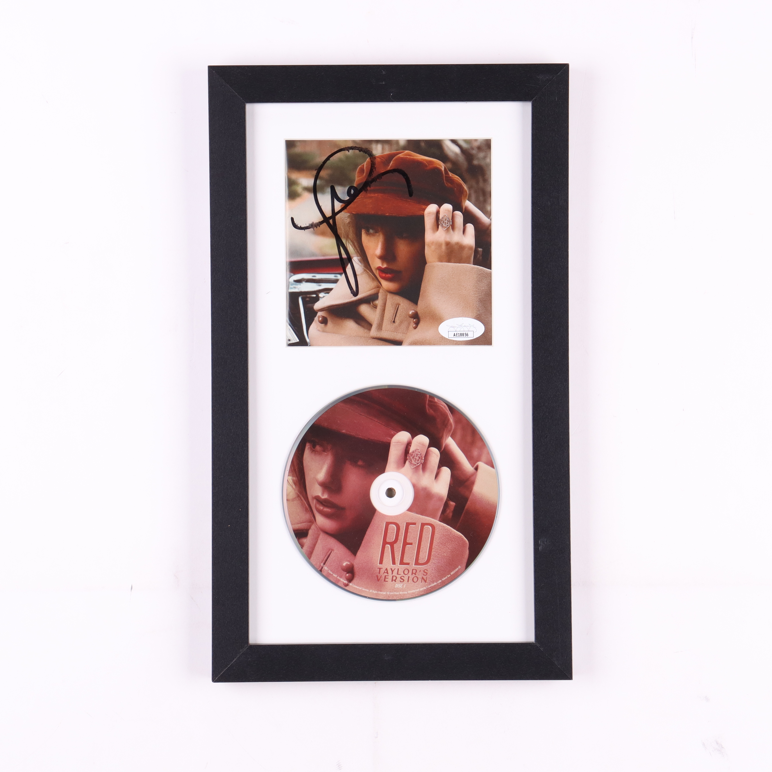 Taylor Swift Signed Custom Framed "Red: Taylor's Version" CD Booklet Display (JSA) (See Description) at PristineAuction.com Taylor Swift Signed Custom Framed "Red: Taylor's Version" CD Booklet Display (JSA) (See Description) at PristineAuction.com