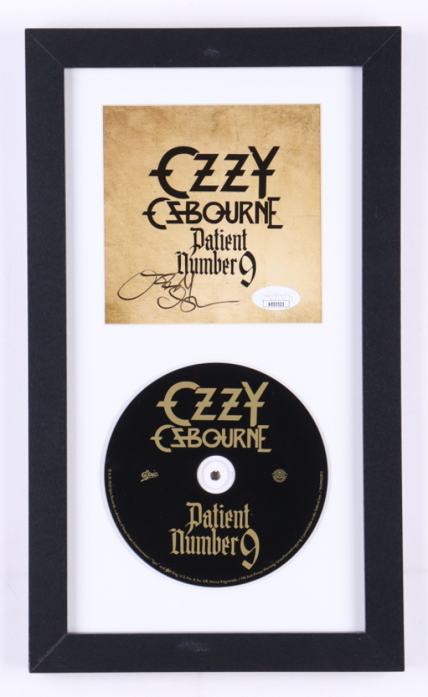 OZZY OSBOURNE signed autographed album Patient Number 9 COA Hologram main image 1
