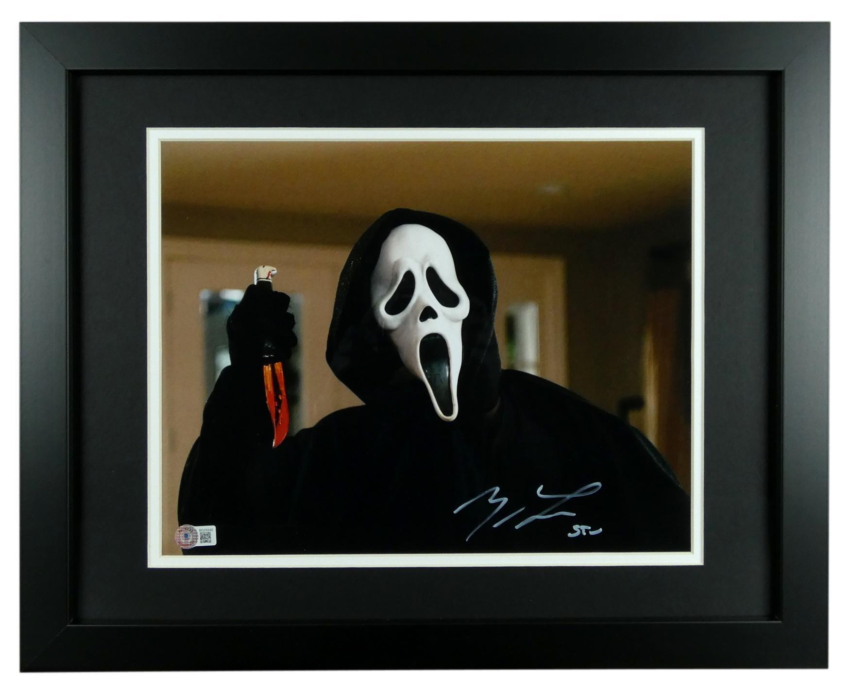 Matthew Lillard Signed "Scream" Custom Framed Photo Inscribed "STU" (Beckett) at PristineAuction.com Matthew Lillard Signed "Scream" Custom Framed Photo Inscribed "STU" (Beckett) at PristineAuction.com