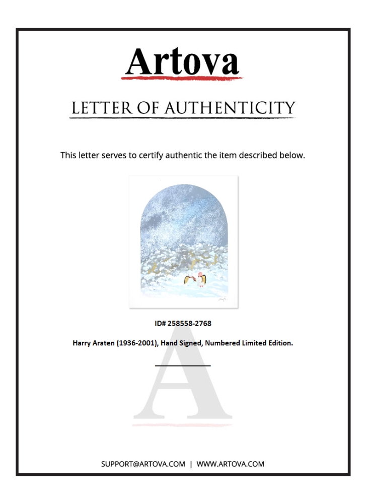 "Untitled" LE 13x10 Print on Paper by Harry Araten (Artova) at PristineAuction.com "Untitled" LE 13x10 Print on Paper by Harry Araten (Artova) at PristineAuction.com