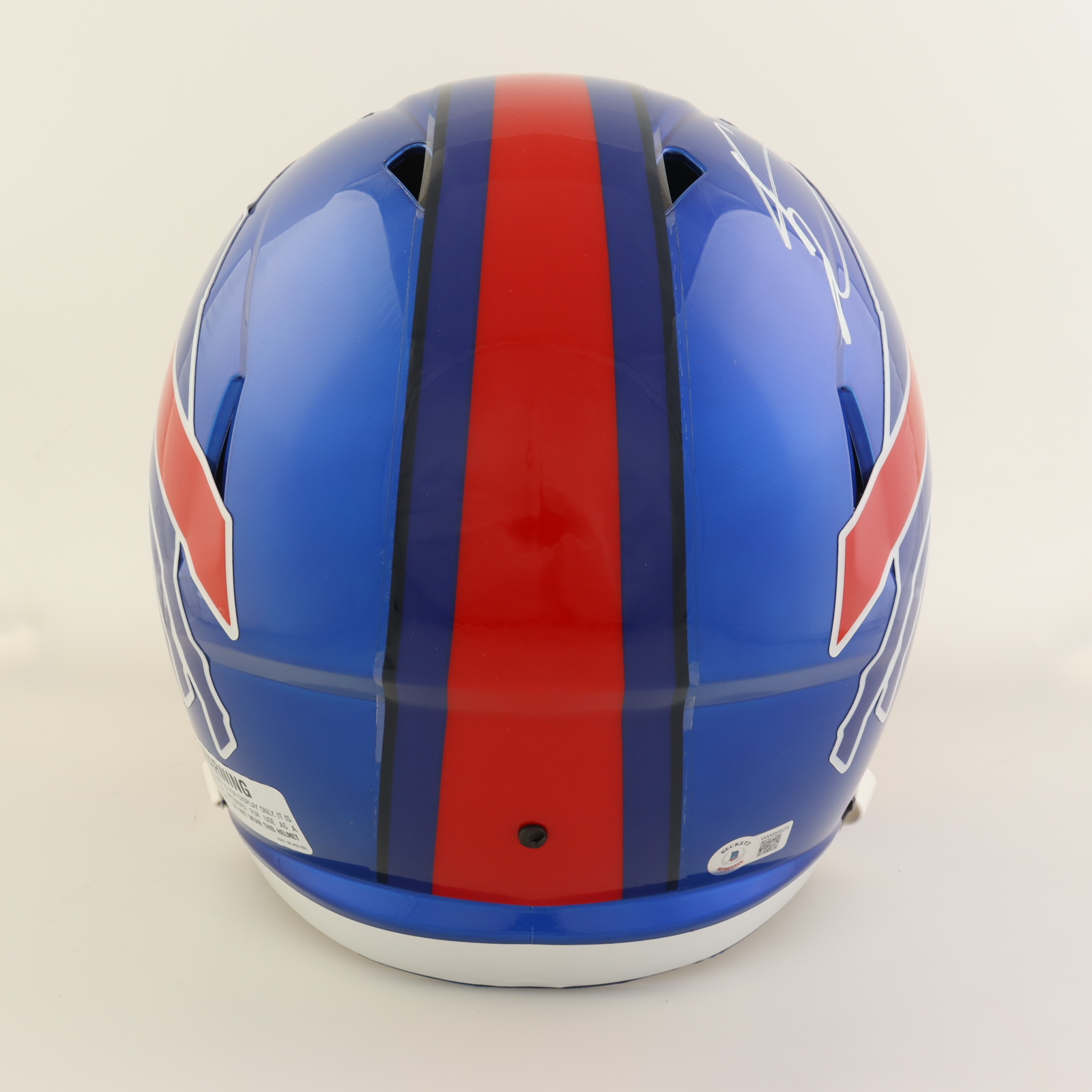 Stefon Diggs Signed Bills Full-Size Flash Alternate Speed Helmet (Beckett) at PristineAuction.com Stefon Diggs Signed Bills Full-Size Flash Alternate Speed Helmet (Beckett) at PristineAuction.com