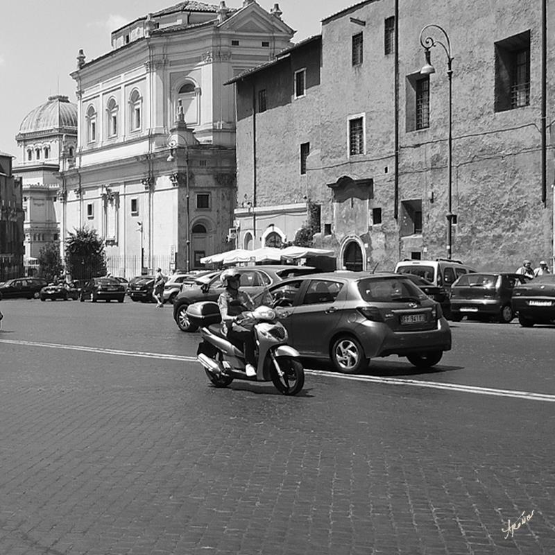 "Rom 1" LE 26x39 Custom Framed Giclee on Canvas by Misha Aronov (Artova) at PristineAuction.com "Rom 1" LE 26x39 Custom Framed Giclee on Canvas by Misha Aronov (Artova) at PristineAuction.com