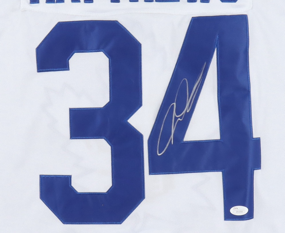 Auston Matthews Signed Maple Leafs Jersey (JSA) at PristineAuction.com Auston Matthews Signed Maple Leafs Jersey (JSA) at PristineAuction.com