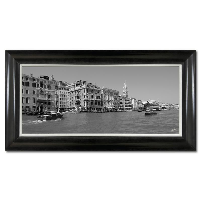"Venice 1" LE 24x46 Custom Framed Giclee on Canvas by Misha Aronov (Artova) at PristineAuction.com "Venice 1" LE 24x46 Custom Framed Giclee on Canvas by Misha Aronov (Artova) at PristineAuction.com