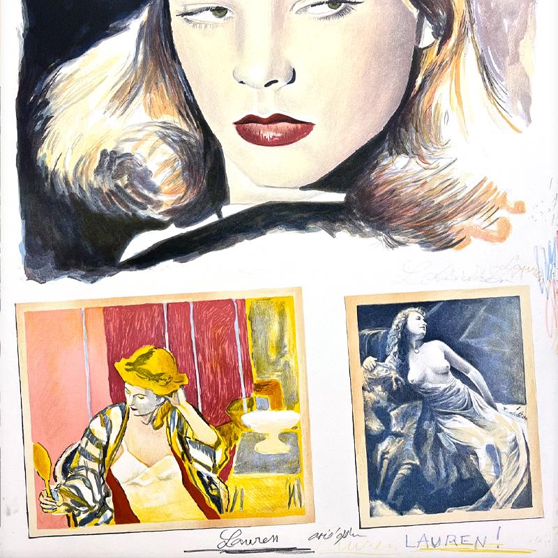 "Untitled" LE 27x19 Serigraph on Paper by Arie Azene (Artova) at PristineAuction.com "Untitled" LE 27x19 Serigraph on Paper by Arie Azene (Artova) at PristineAuction.com