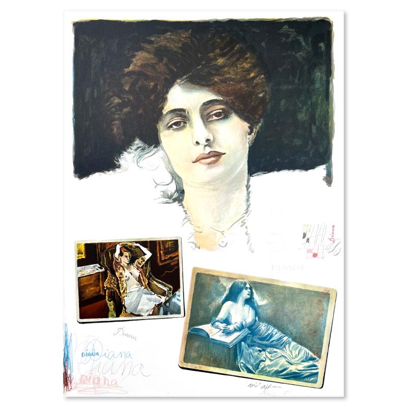 "Untitled" LE 28x20 Serigraph on Paper by Arie Azene (Artova) at PristineAuction.com "Untitled" LE 28x20 Serigraph on Paper by Arie Azene (Artova) at PristineAuction.com