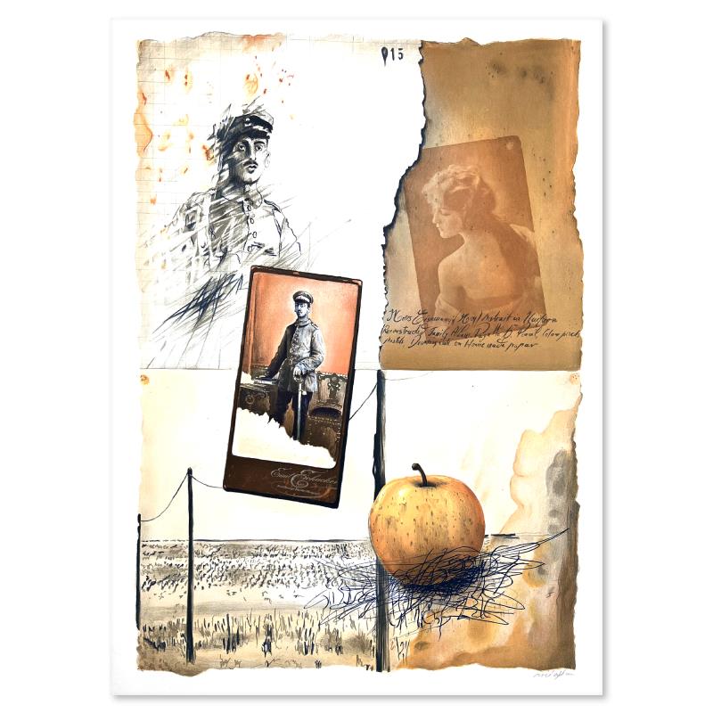 "Untitled" LE 27x19 Serigraph on Paper by Arie Azene (Artova) at PristineAuction.com "Untitled" LE 27x19 Serigraph on Paper by Arie Azene (Artova) at PristineAuction.com