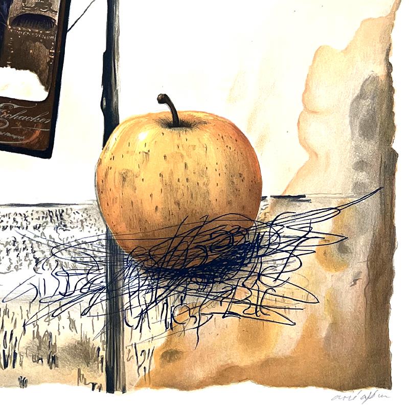 "Untitled" LE 27x19 Serigraph on Paper by Arie Azene (Artova) at PristineAuction.com "Untitled" LE 27x19 Serigraph on Paper by Arie Azene (Artova) at PristineAuction.com