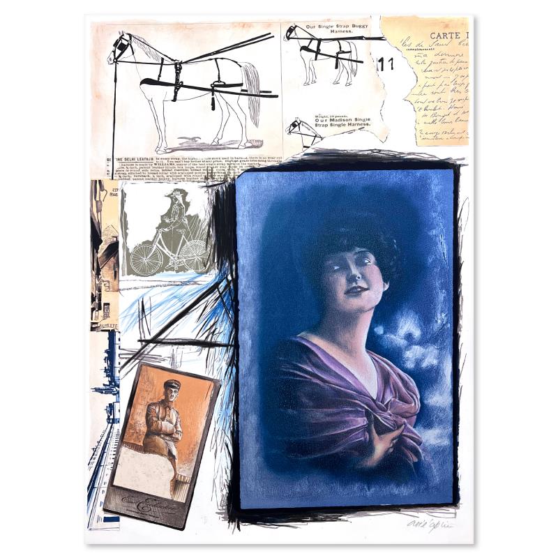 "Untitled" LE 28x20 Serigraph on Paper by Arie Azene (Artova) at PristineAuction.com "Untitled" LE 28x20 Serigraph on Paper by Arie Azene (Artova) at PristineAuction.com