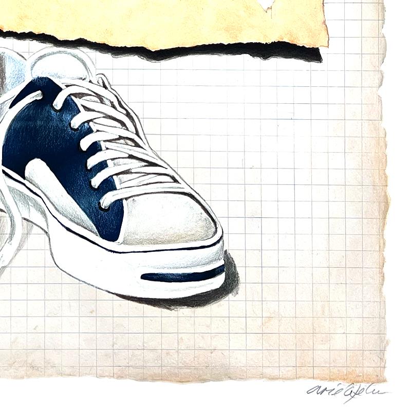 "Untitled" LE 27x19 Serigraph on Paper by Arie Azene (Artova) at PristineAuction.com "Untitled" LE 27x19 Serigraph on Paper by Arie Azene (Artova) at PristineAuction.com