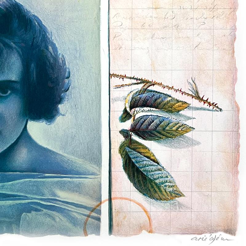 "Untitled" LE 28x19 Serigraph on Paper by Arie Azene (Artova) at PristineAuction.com "Untitled" LE 28x19 Serigraph on Paper by Arie Azene (Artova) at PristineAuction.com