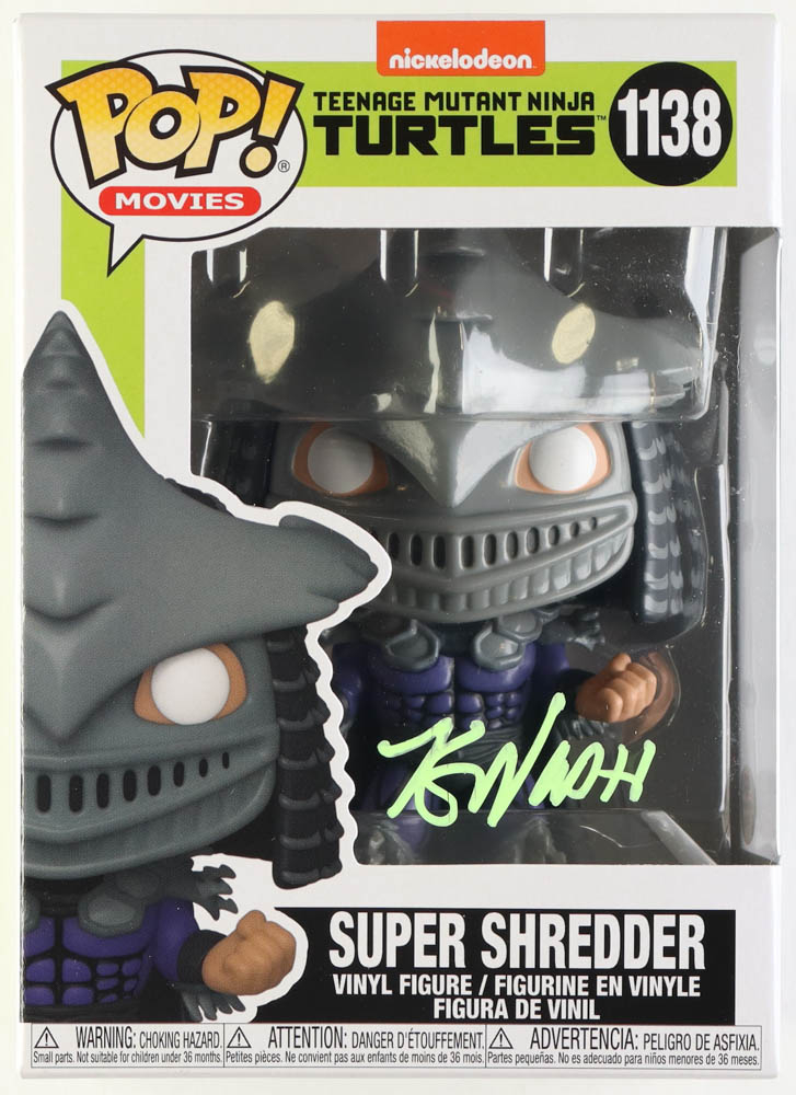 Kevin Nash Signed "Teenage Mutant Ninja Turtles" 1138 Super Shredder