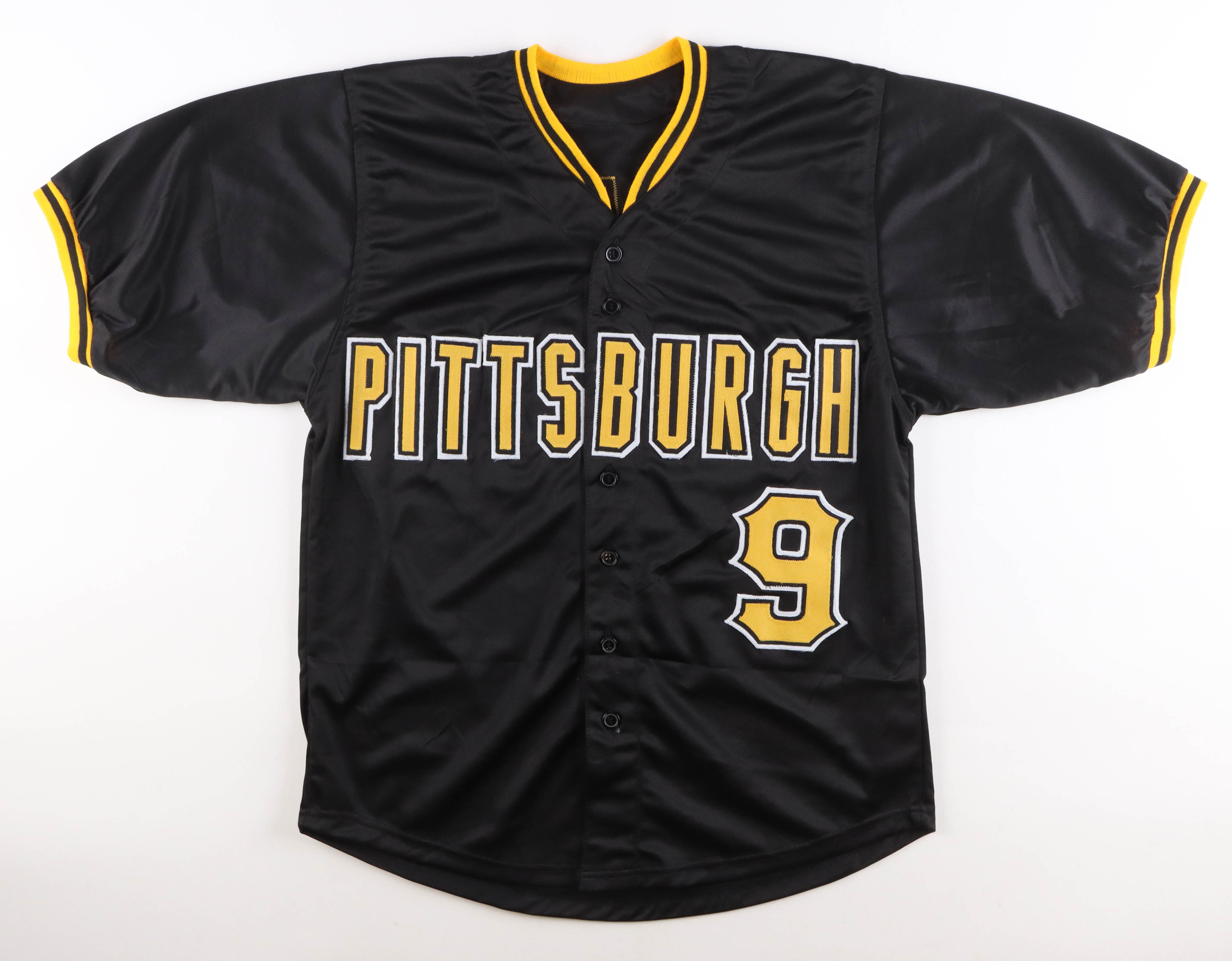 Bill Mazeroski Signed Pirates Jersey Inscribed "HOF 01" (Beckett) at PristineAuction.com Bill Mazeroski Signed Pirates Jersey Inscribed "HOF 01" (Beckett) at PristineAuction.com