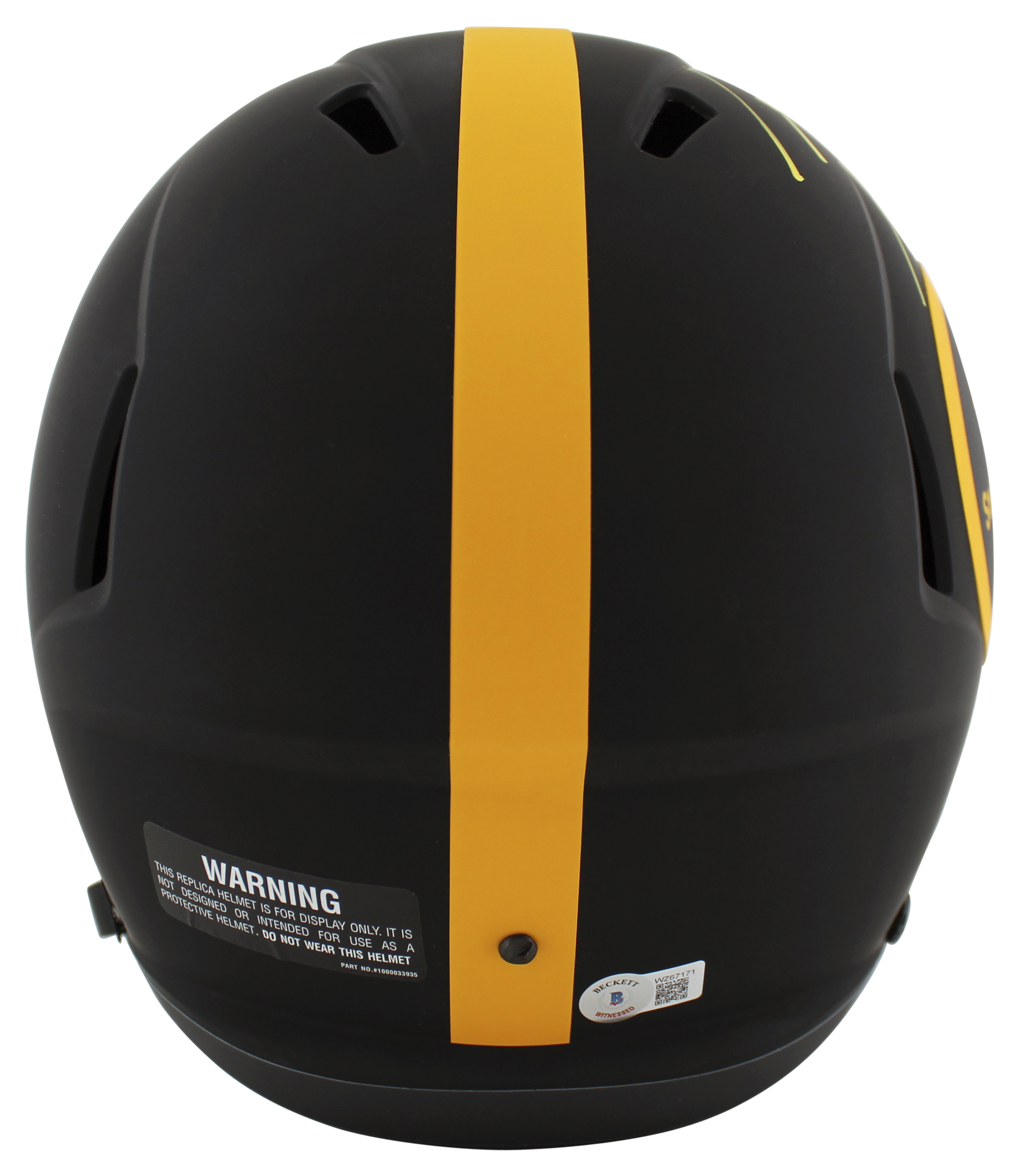 T. J. Watt Signed Steelers Full-Size Eclipse Alternate Speed Helmet (Beckett) at PristineAuction.com T. J. Watt Signed Steelers Full-Size Eclipse Alternate Speed Helmet (Beckett) at PristineAuction.com