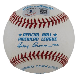 Al Woods Signed OAL Baseball (Beckett) at PristineAuction.com Al Woods Signed OAL Baseball (Beckett) at PristineAuction.com