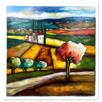 "Untitled" LE 12x12 Serigraph by Slava Brodinsky (Artova) at PristineAuction.com