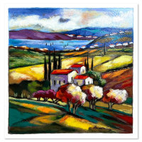 "Untitled" LE 12x12 Serigraph by Slava Brodinsky (Artova) at PristineAuction.com