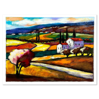 "Untitled" LE 9x12 Serigraph by Slava Brodinsky (Artova) at PristineAuction.com