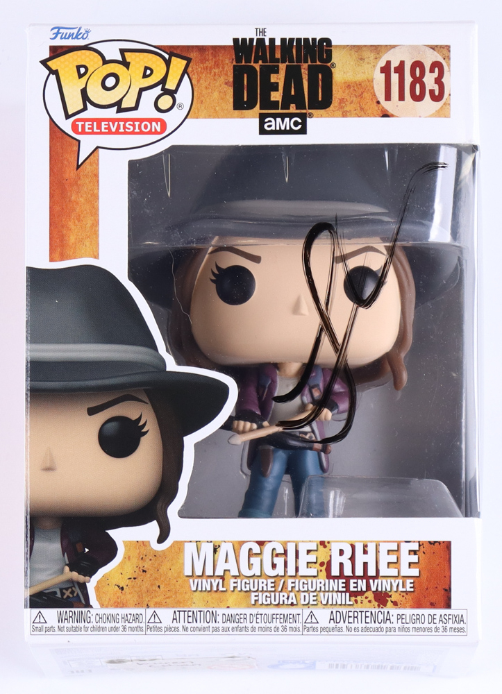 Lauren Cohan Signed The Walking Dead 1183 Maggie Rhee Funko Pop 