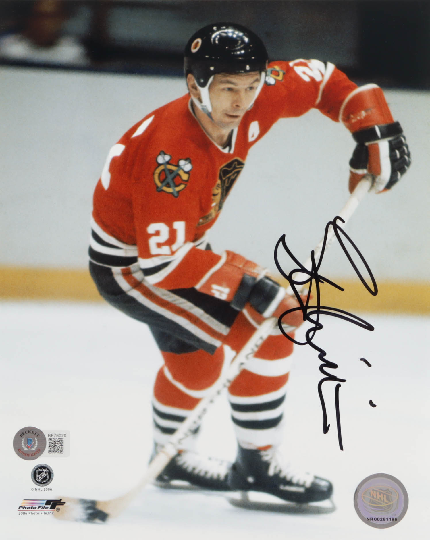 Stan Mikita Signed Blackhawks 8x10 Photo (Beckett) at PristineAuction.com Stan Mikita Signed Blackhawks 8x10 Photo (Beckett) at PristineAuction.com
