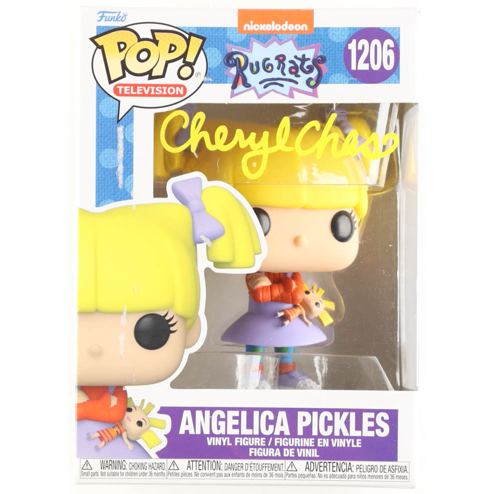 Cheryl Chase Signed "Rugrats" #1206 Angelica Pickles Funko Pop! Vinyl Figure (PSA) at PristineAuction.com