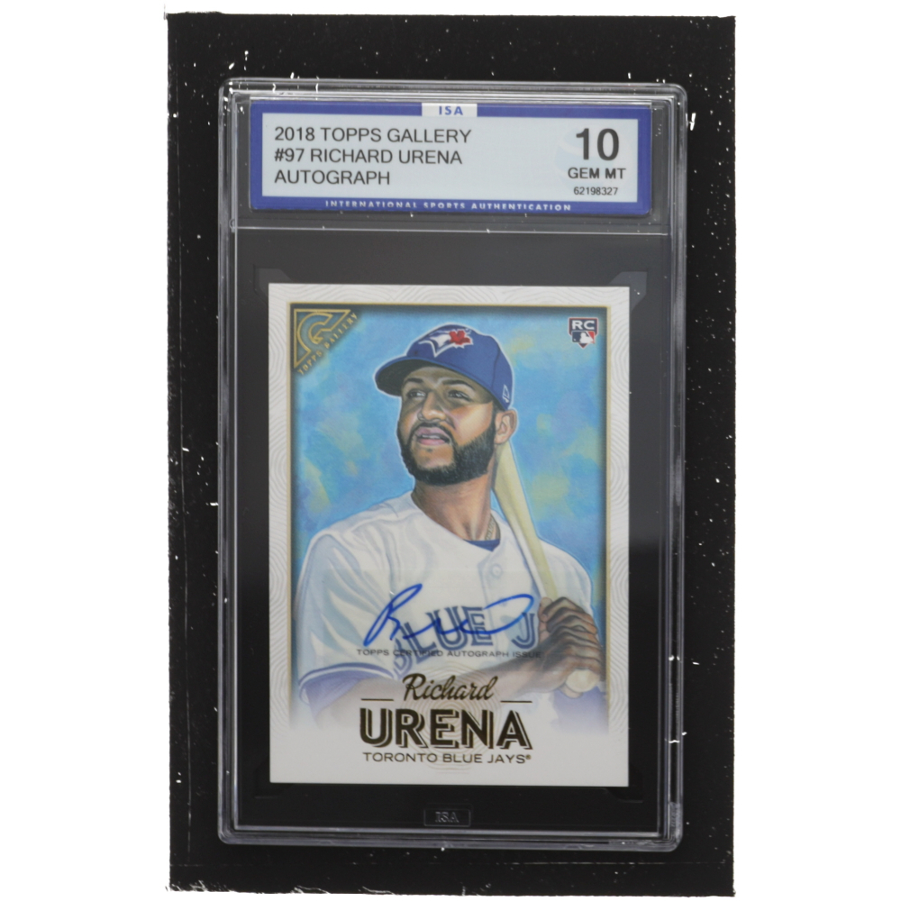 Richard Urena 2018 Topps Gallery #97 RC (ISA 10)