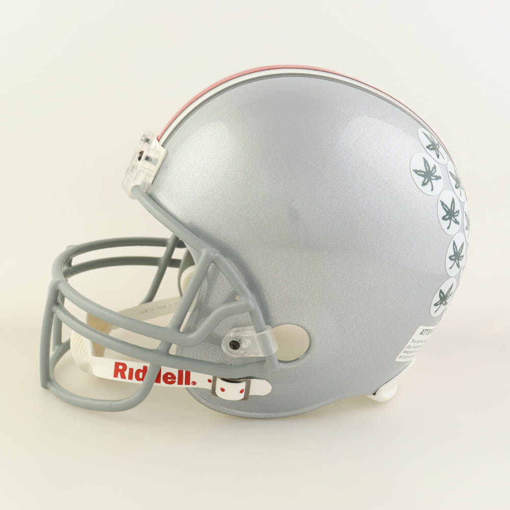 Dwayne Haskins Signed Ohio State Buckeyes Full-Size Helmet Inscribed "#GoBucks" (JSA) at PristineAuction.com Dwayne Haskins Signed Ohio State Buckeyes Full-Size Helmet Inscribed "#GoBucks" (JSA) at PristineAuction.com