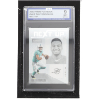Tua Tagovailoa 2020 Panini Playbook Next Up #2 (ISA 9) at PristineAuction.com