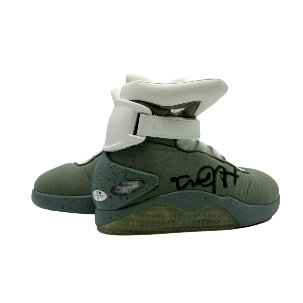 Michael J. Fox Signed Pair of "Back to The Future" Light Up Shoes (PSA) Pristine Auction