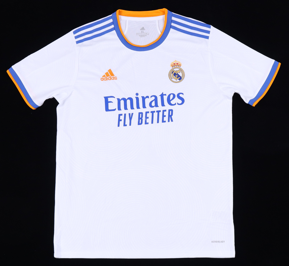 Vinicius Junior Signed Real Madrid Jersey (Beckett) at PristineAuction.com Vinicius Junior Signed Real Madrid Jersey (Beckett) at PristineAuction.com