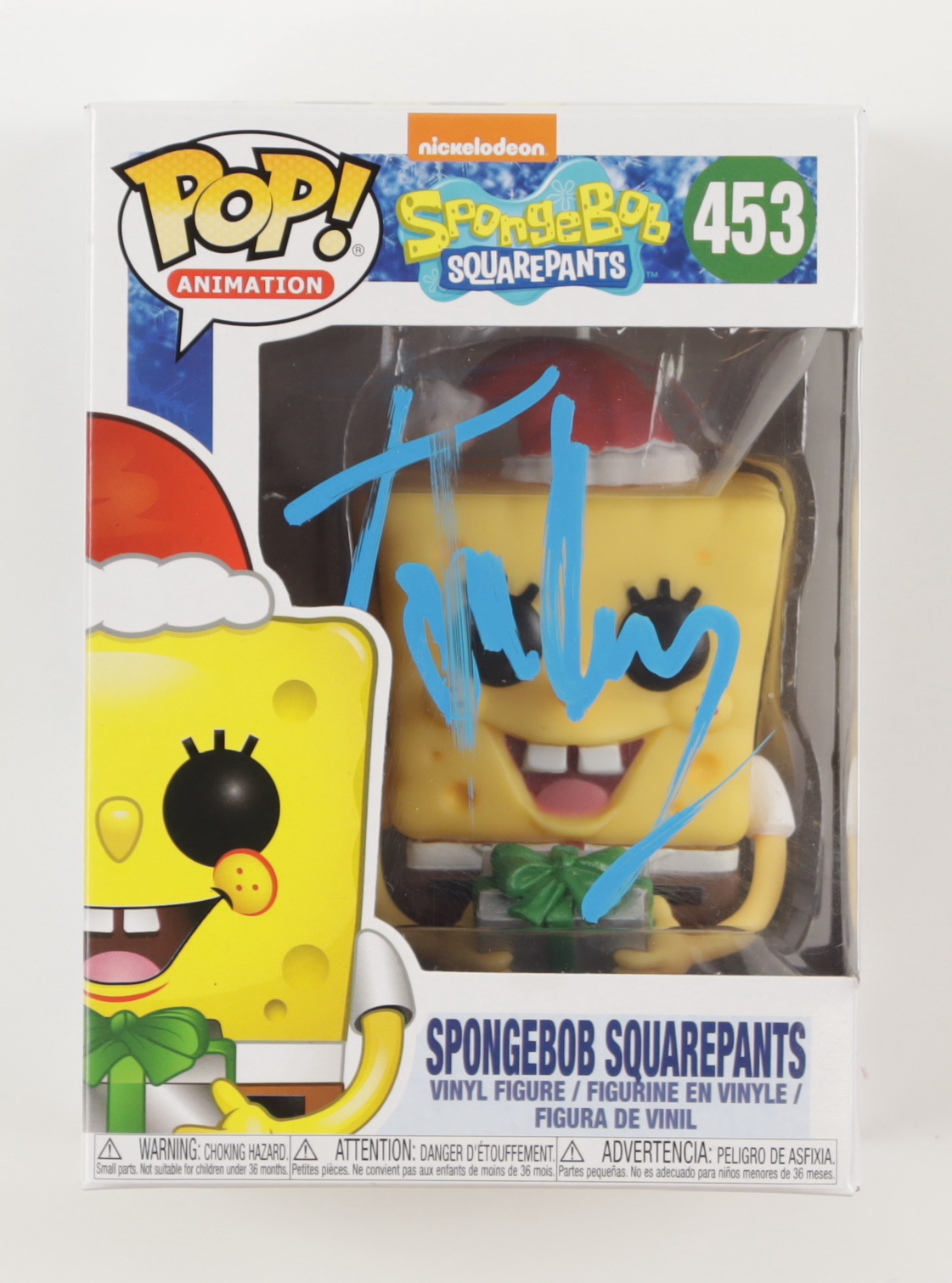 Tom Kenny Signed "Spongebob Squarepants" #453 Spongebob Squarepants Funko Pop! Vinyl Figure (Beckett) at PristineAuction.com Tom Kenny Signed "Spongebob Squarepants" #453 Spongebob Squarepants Funko Pop! Vinyl Figure (Beckett) at PristineAuction.com