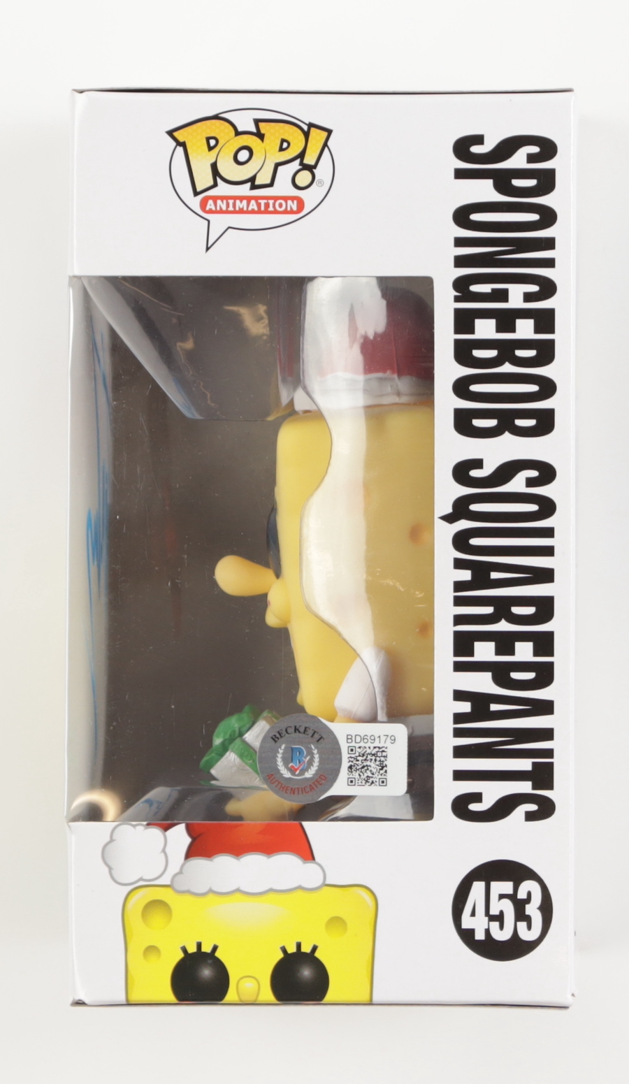 Tom Kenny Signed "Spongebob Squarepants" #453 Spongebob Squarepants Funko Pop! Vinyl Figure (Beckett) at PristineAuction.com Tom Kenny Signed "Spongebob Squarepants" #453 Spongebob Squarepants Funko Pop! Vinyl Figure (Beckett) at PristineAuction.com
