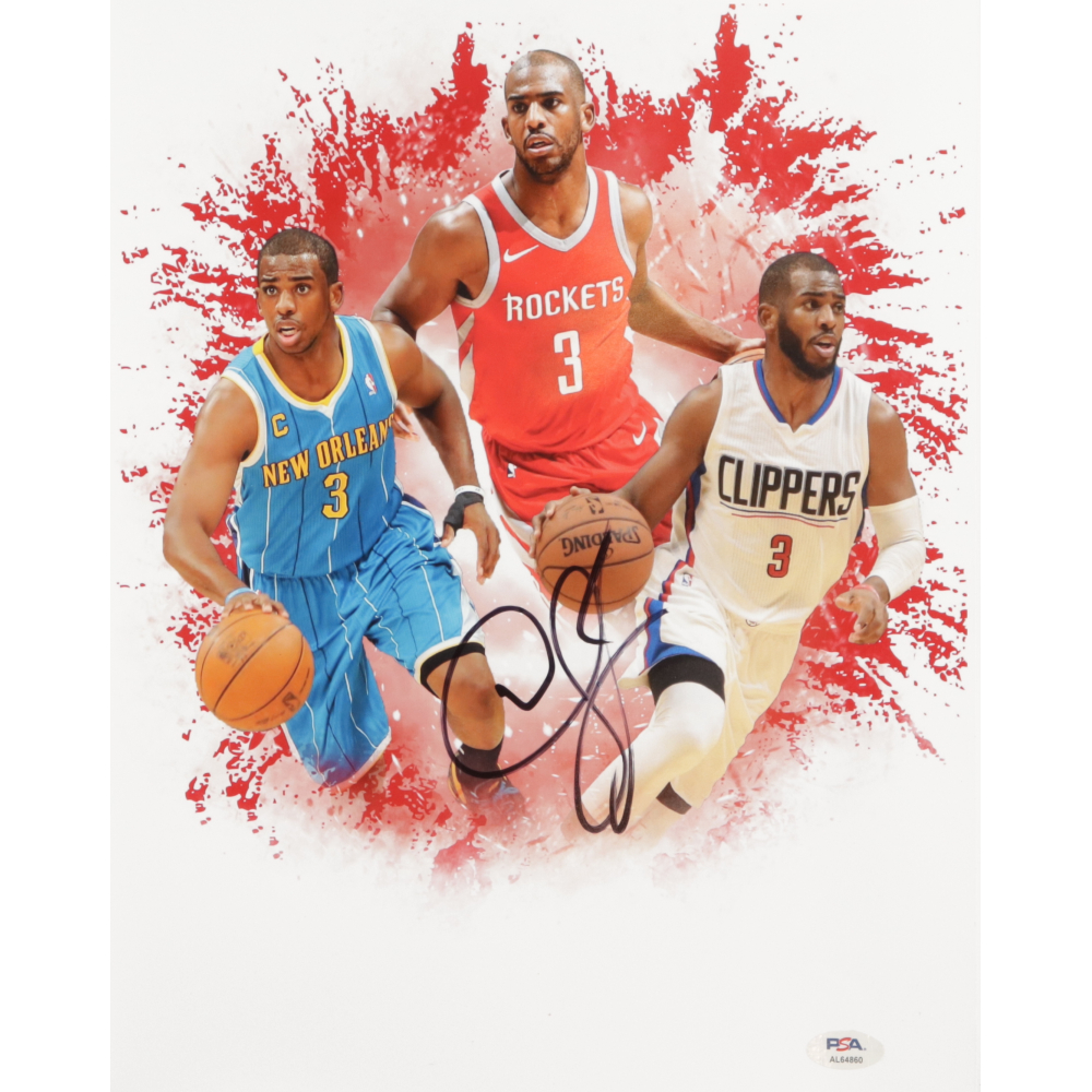 Chris Paul Signed 11x14 Photo (PSA) | Pristine Auction