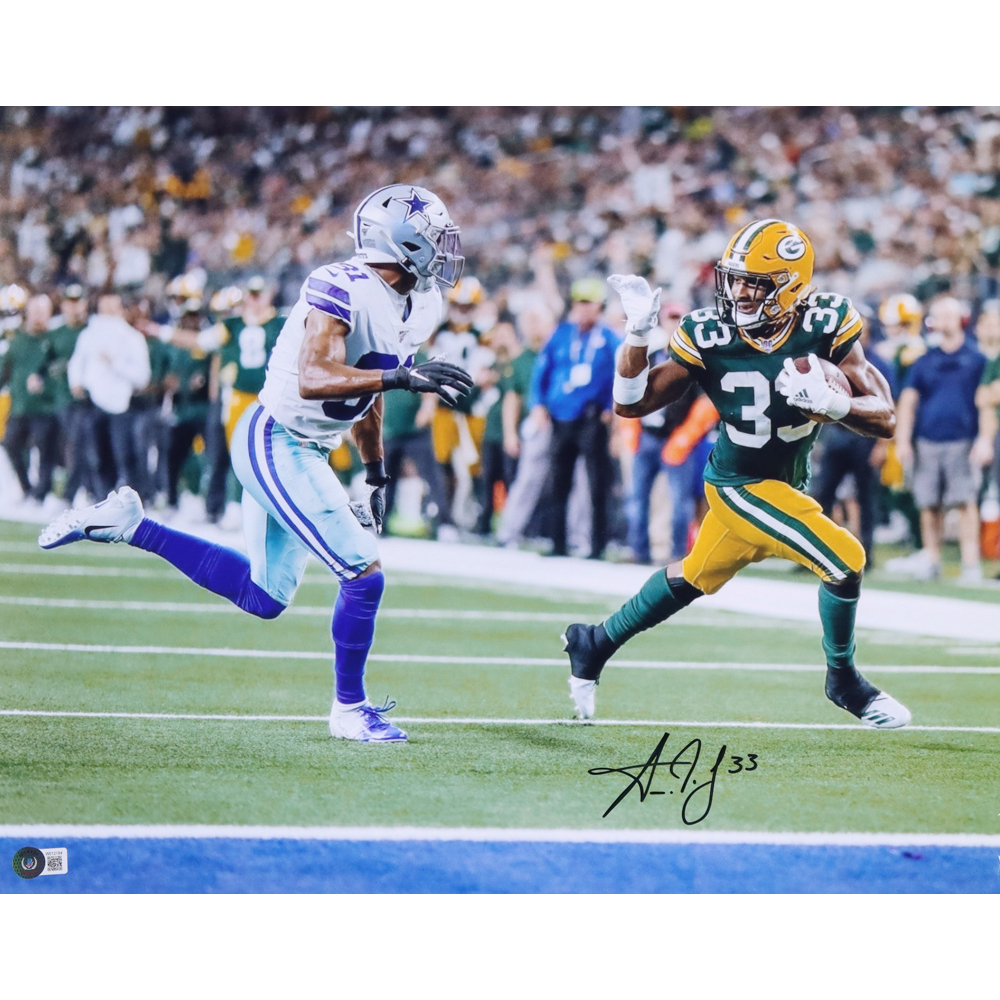 Aaron Jones: Green Bay Packers RB out for at least three weeks with MCL injury