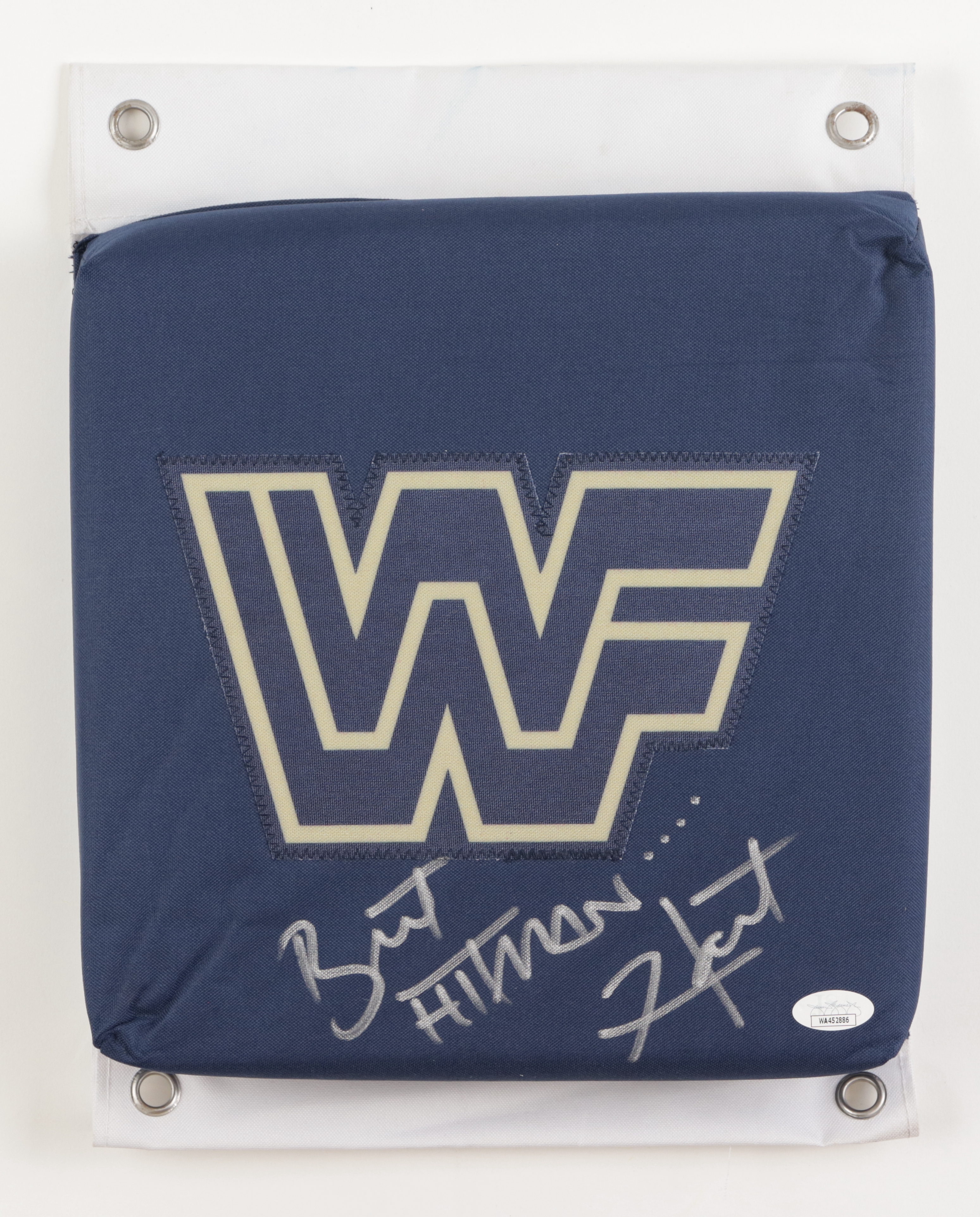 Bret Hart Signed WWF Turnbuckle Inscribed "HItman" (JSA) at PristineAuction.com Bret Hart Signed WWF Turnbuckle Inscribed "HItman" (JSA) at PristineAuction.com