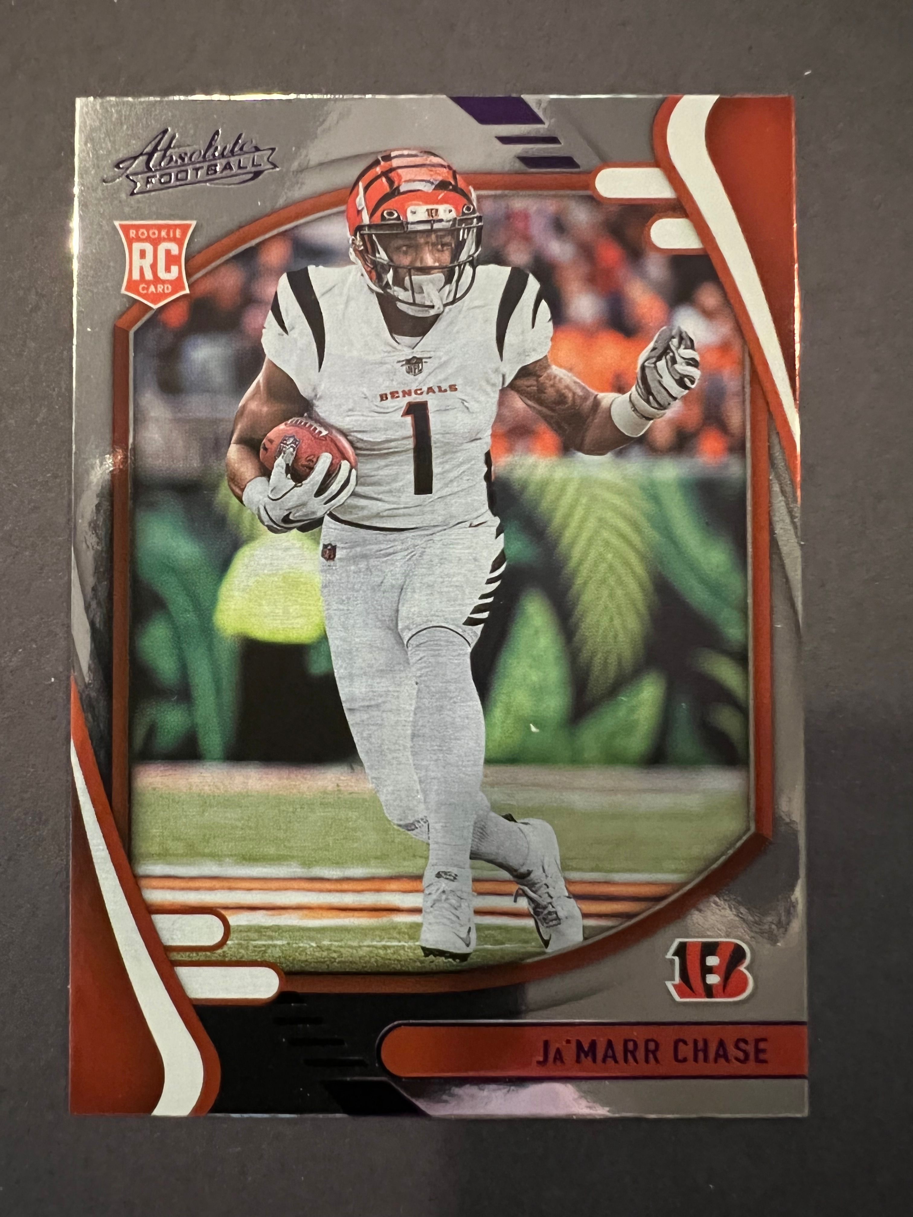 Ja'Marr Chase 2021 Absolute #105 RC at PristineAuction.com Ja'Marr Chase 2021 Absolute #105 RC at PristineAuction.com