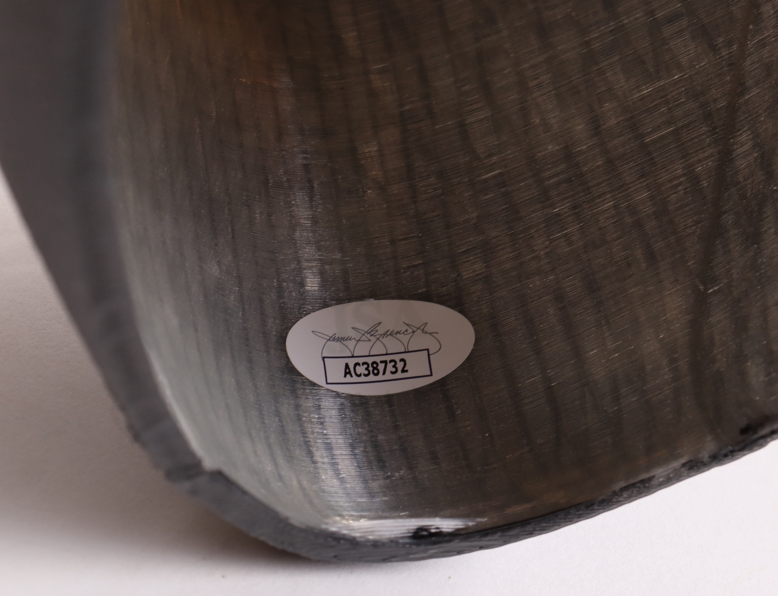 Freddie Stroma Signed "Peacemaker" Replica Helmet with Extensive Inscription (JSA) at PristineAuction.com Freddie Stroma Signed "Peacemaker" Replica Helmet with Extensive Inscription (JSA) at PristineAuction.com