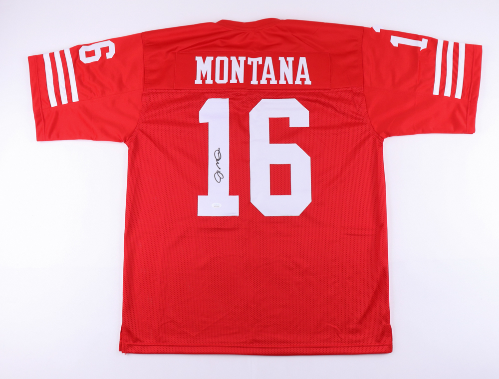 Joe Montana Signed Jersey (JSA) at PristineAuction.com Joe Montana Signed Jersey (JSA) at PristineAuction.com