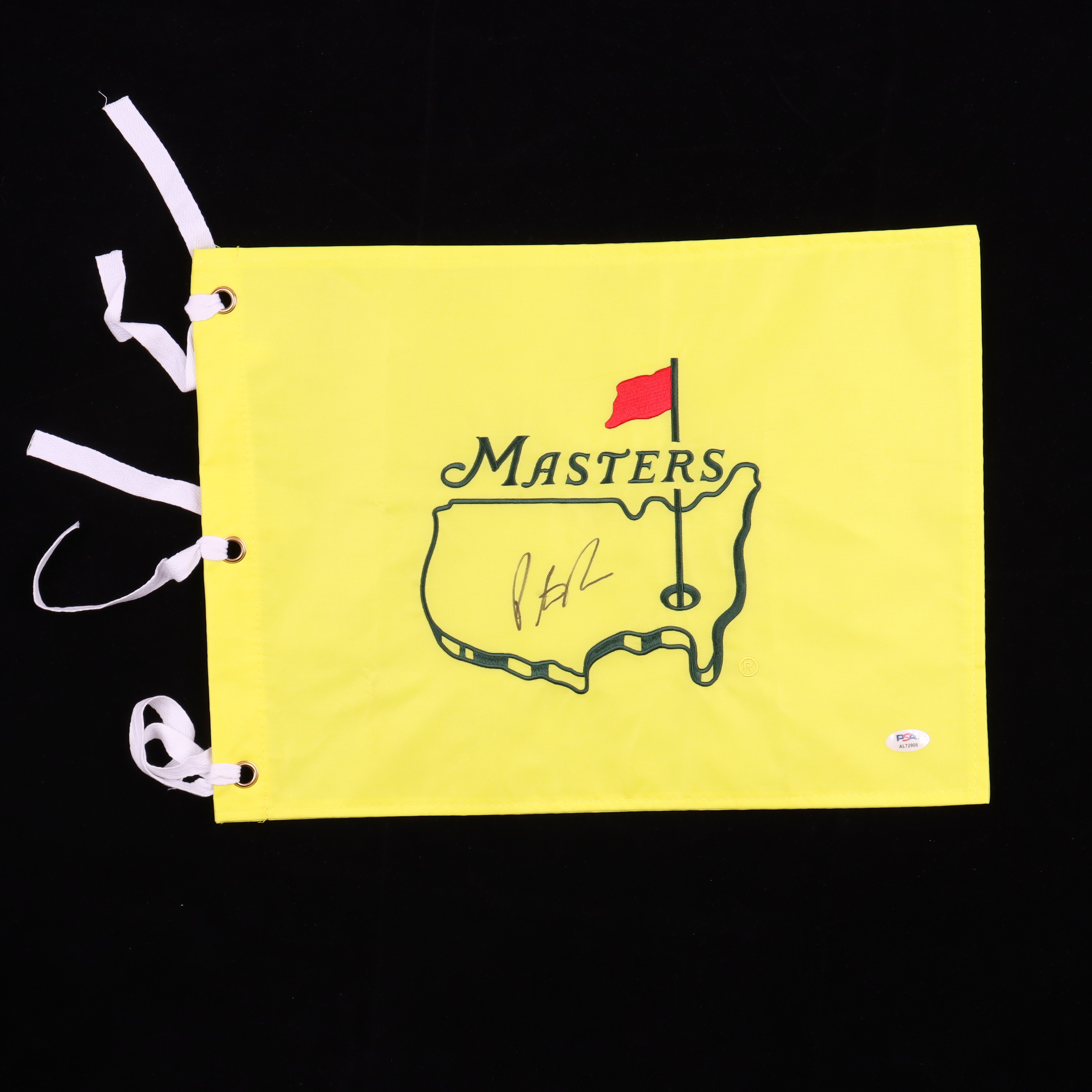 Patrick Reed Signed Masters Flag (PSA) at PristineAuction.com Patrick Reed Signed Masters Flag (PSA) at PristineAuction.com
