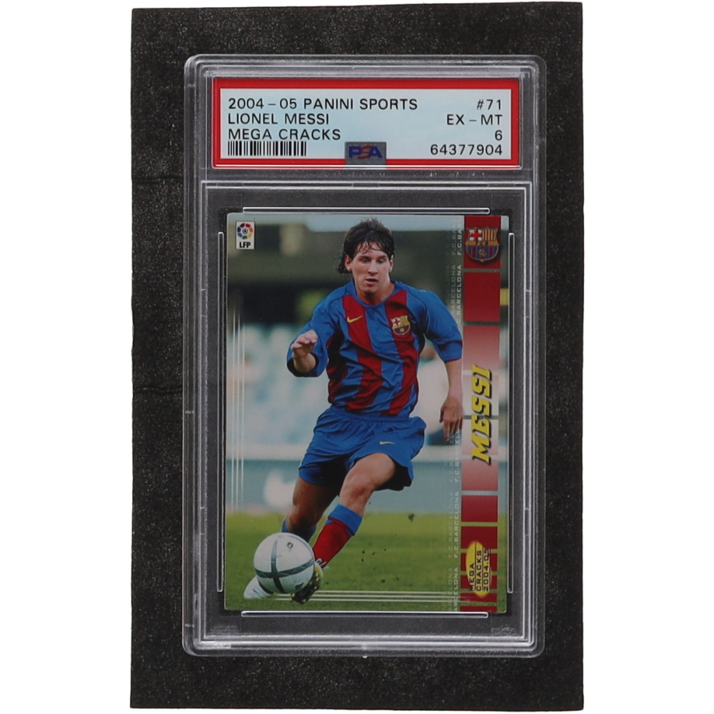 2004 Panini Sports Mega Cracks リオネルメッシ リオネルメッシ