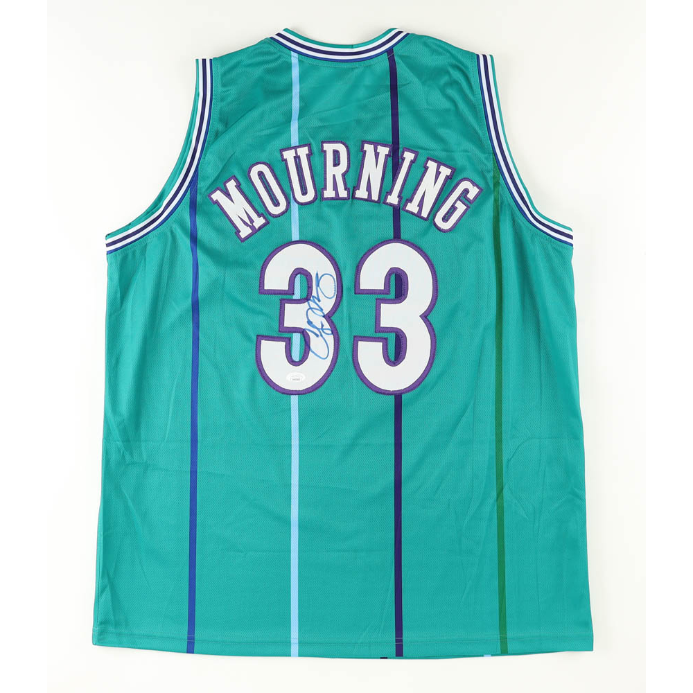 alonzo mourning swingman jersey