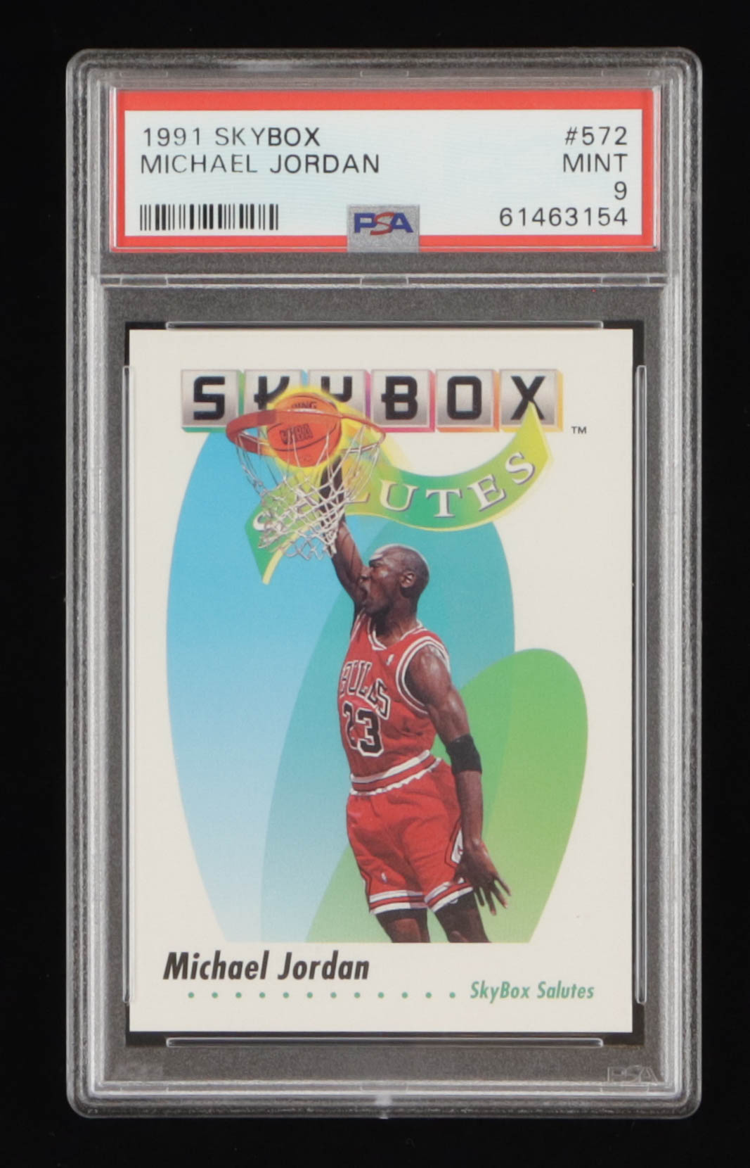 Michael Jordan 1991-92 SkyBox #572 SAL (PSA) at PristineAuction.com Michael Jordan 1991-92 SkyBox #572 SAL (PSA) at PristineAuction.com