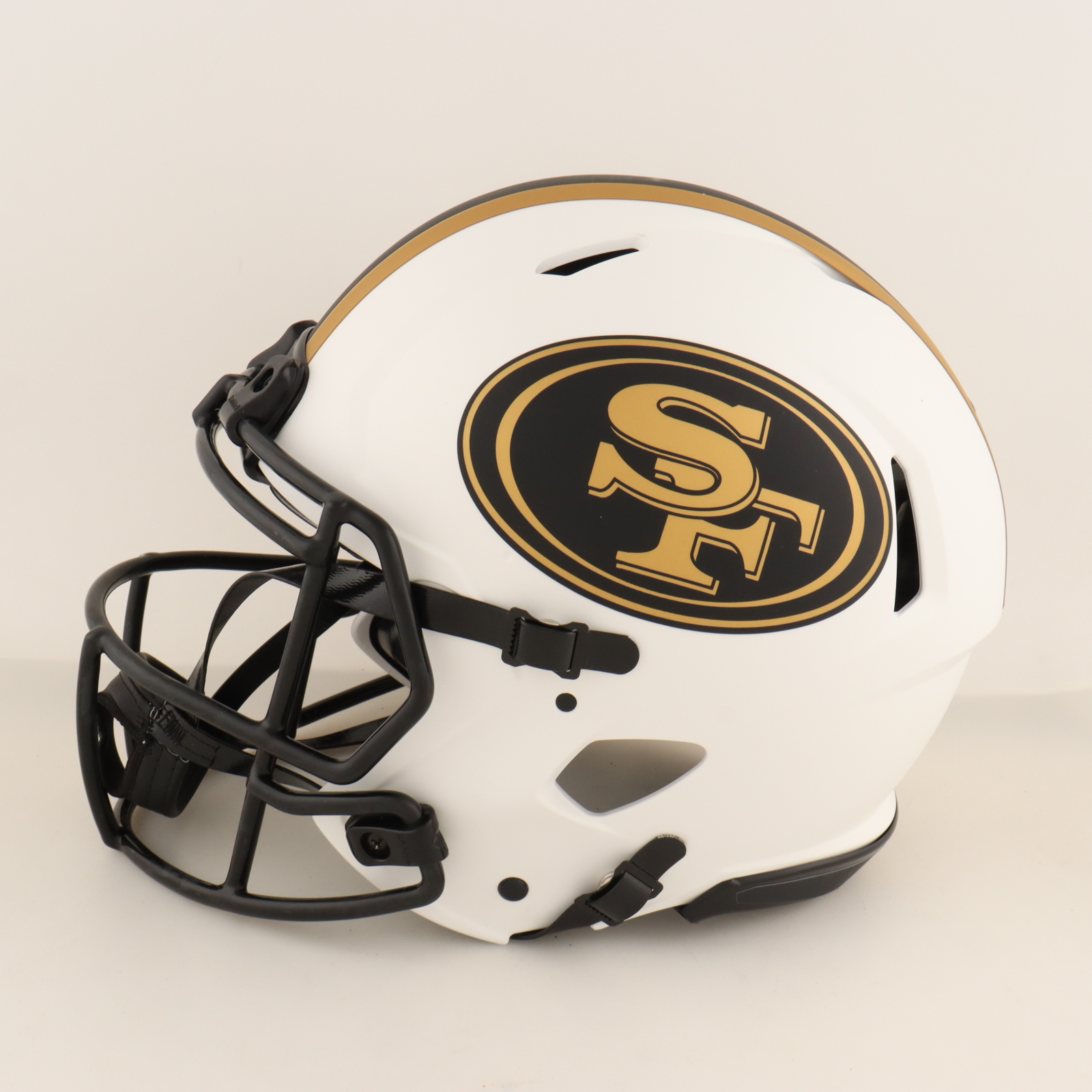 Nick Bosa Signed 49ers Full-Size Authentic On-Field Lunar Eclipse Alternate Speed Helmet (Beckett) at PristineAuction.com Nick Bosa Signed 49ers Full-Size Authentic On-Field Lunar Eclipse Alternate Speed Helmet (Beckett) at PristineAuction.com