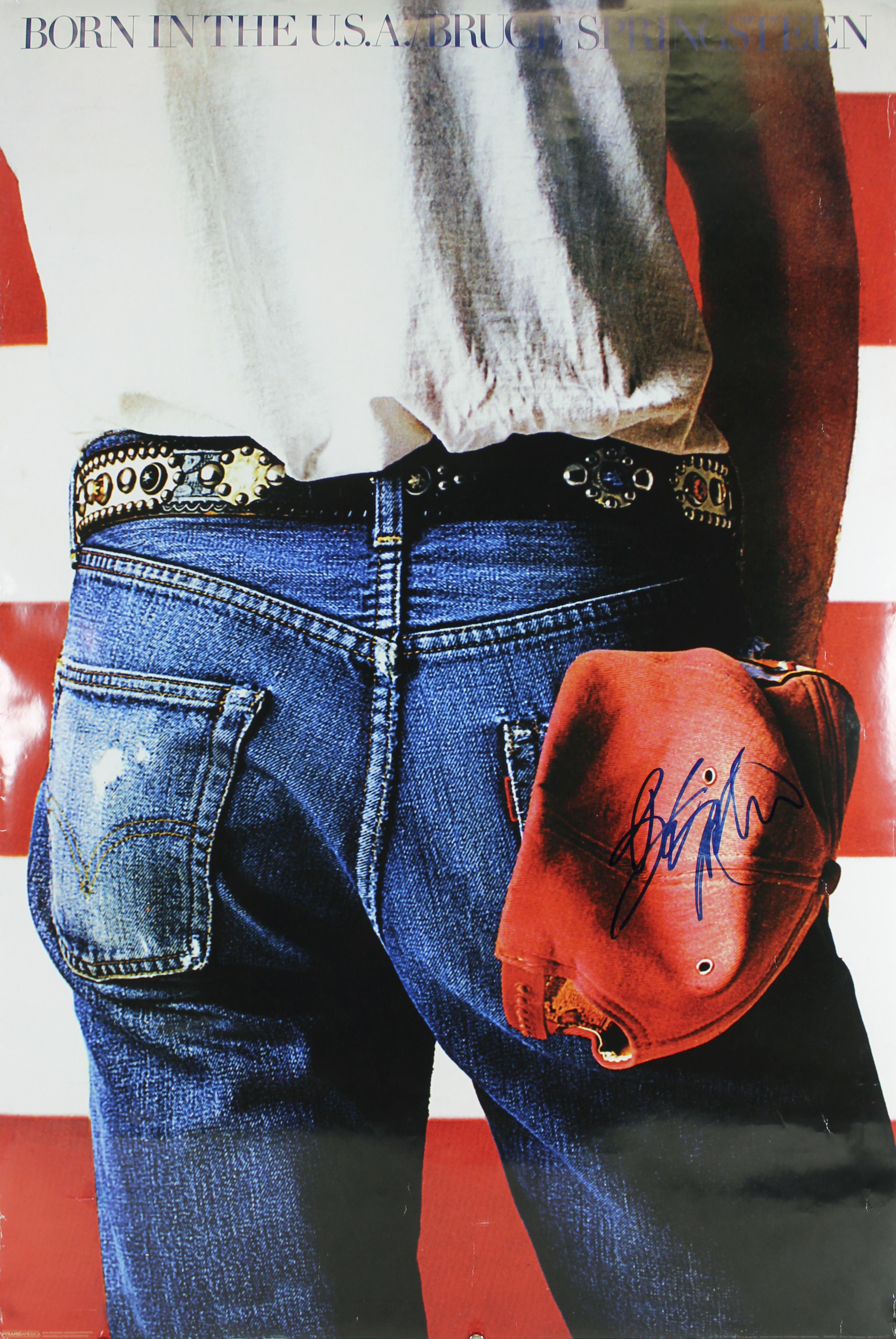 Bruce Springsteen Signed 24x36 