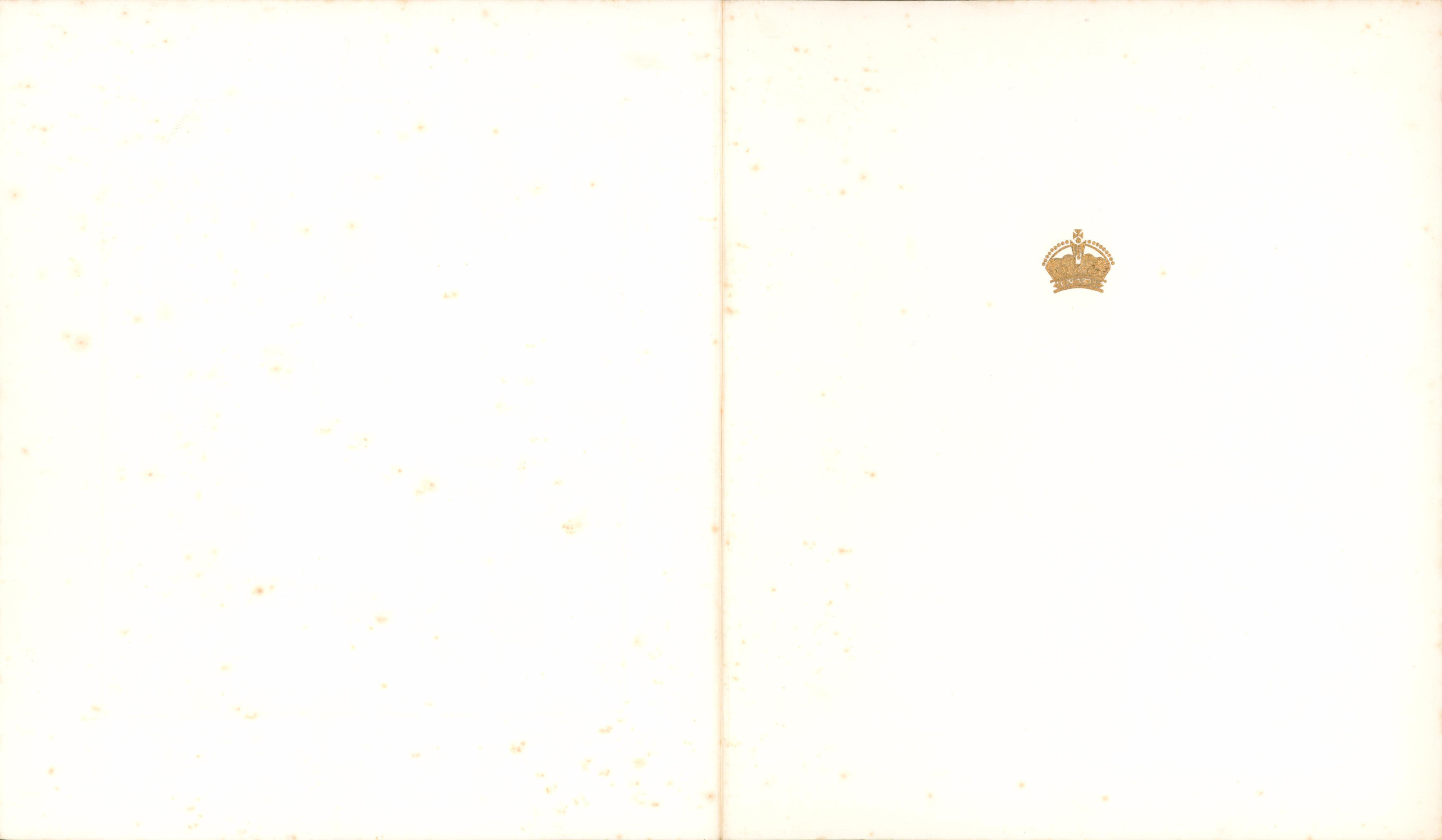 Queen Elizabeth The Queen Mother Signed 8.5x14.75 Greeting Card (Beckett) at PristineAuction.com Queen Elizabeth The Queen Mother Signed 8.5x14.75 Greeting Card (Beckett) at PristineAuction.com