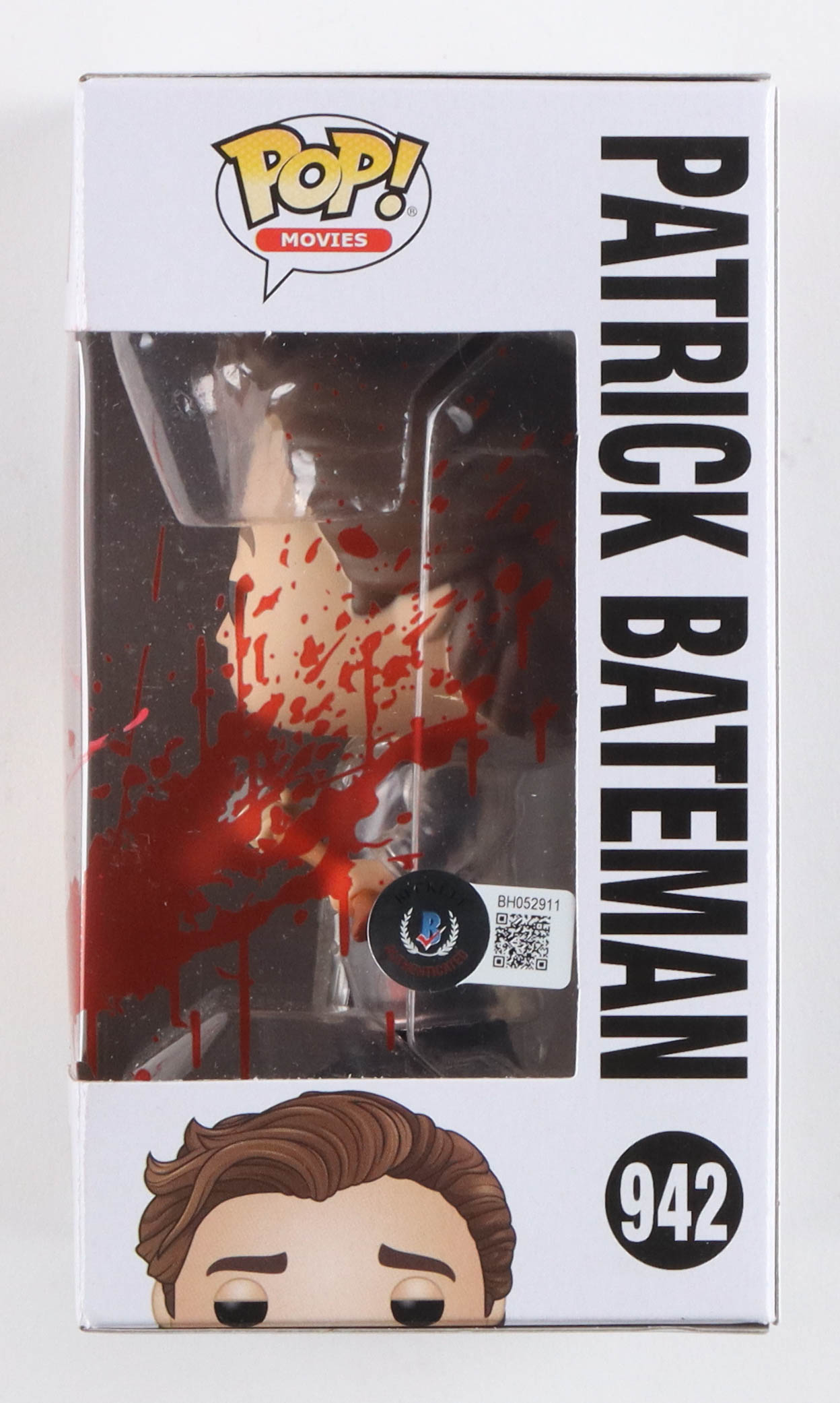 Christian Bale Signed "American Psycho" #942 Patrick Bateman Funko Pop! Vinyl Figure (Beckett) at PristineAuction.com Christian Bale Signed "American Psycho" #942 Patrick Bateman Funko Pop! Vinyl Figure (Beckett) at PristineAuction.com
