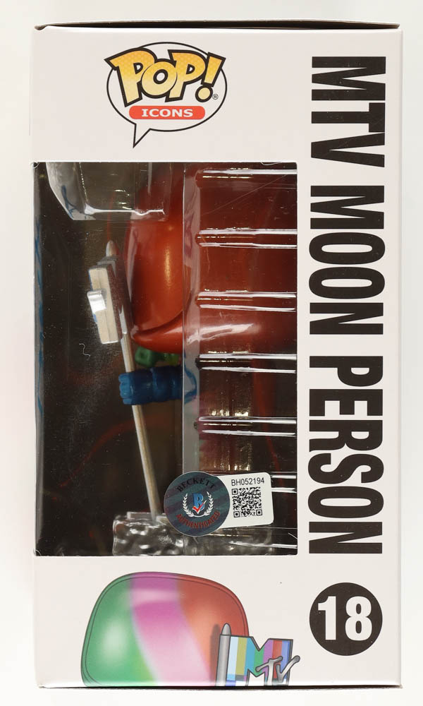 Black Thought Signed "MTV" #18 MTV Moon Person Funko Pop! Vinyl Figure (Beckett) at PristineAuction.com Black Thought Signed "MTV" #18 MTV Moon Person Funko Pop! Vinyl Figure (Beckett) at PristineAuction.com